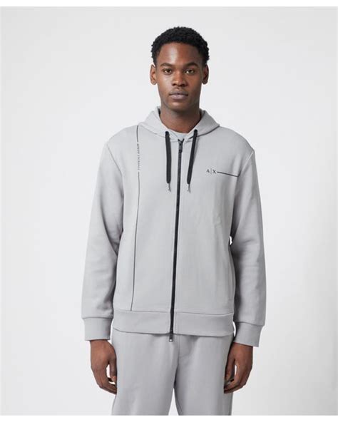 armani jeans hoodies|armani exchange zipped ax hoodie.